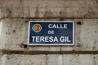 Calle Teresa Gil de Valladolid en la actualidad. -J.M. LOSTAU