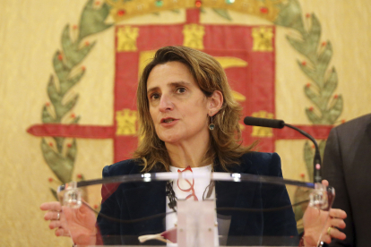 La ministra y vicepresidenta tercera del Gobierno, Teresa Ribera, en una imagen de archivo. ICAL