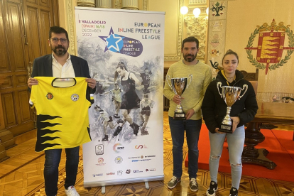 Presentación de la Liga Europea Inline Freestyle en Valladolid. / G. VELASCO