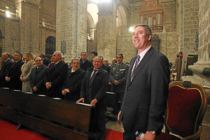 El presidente de Renault España, José Vicente de los Mozos, el día que pronunció el Pregón de la Semana Santa en la Catedral de Valladolid-Ical