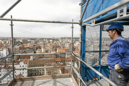 Vista de la ciudad desde lo alto de la torre de la catedral-Miguel Ángel Santos