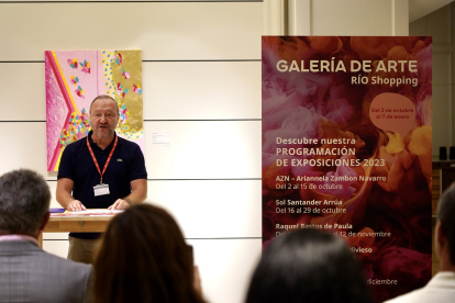 RÍO Shopping inaugura su Galería de Arte para apoyar y dar visibilidad a los talentos artísticos de la provincia de Valladolid.- ICAL
