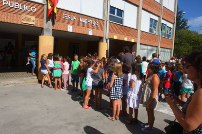 Inicio del curso escolar en el colegio Jesús Maestro de Cuatrovientos (León)-Ical