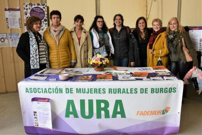 Imagen de integrantes de la Asociación de Mujeres Rurales de Burgos.-E.M