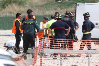 Accidente laboral con un fallecido y un herido en la A-11 en Valbuena de Duero de Valladolid.-PHOTOGENIC