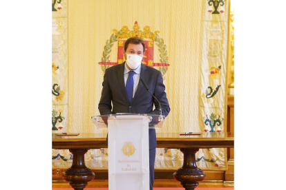 Óscar Puente, alcalde de Valladolid.- E.M.