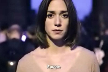 Vídeo de Òmnium Cultural en el que pide ayuda a Europa.-EL PERIÓDICO