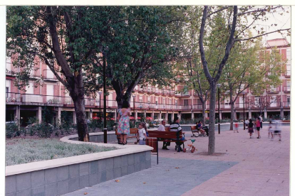 Plaza de las Batallas en 1998.- ARCHIVO MUNICIPAL VALLADOLID