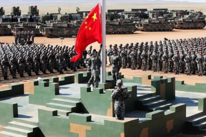 Desfile militar en China este domingo-XINHUA WU XIAOLING