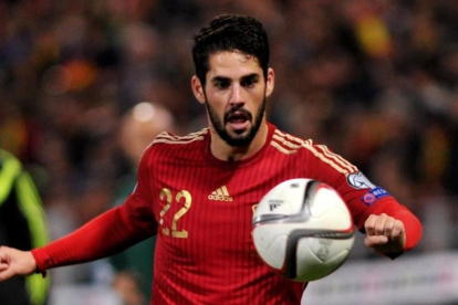 Isco, en un partido de la selección española.-AFP / CRISTINA QUICLER