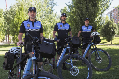 Imágenes de la Sección Ciclista de la Policía Municipal de Valladolid. PHOTOGENIC