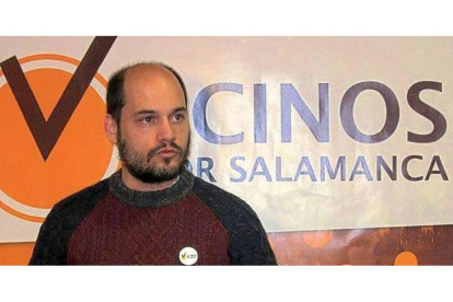 Chema Collados, candidato a la Alcaldía de Salamanca de Vecinos-El Mundo de Castilla y León