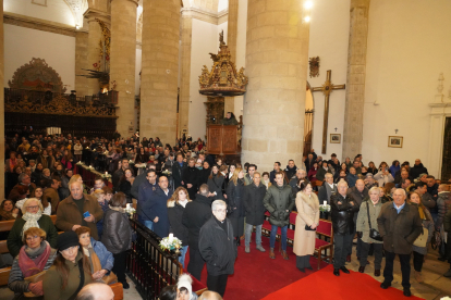 Subida de la Virgen de los Pegotes en Nava del Rey (Valladolid).- E.M.