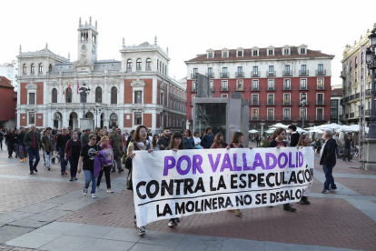 Manifestación por el desalojo de La Molinera. J.M. LOSTAU