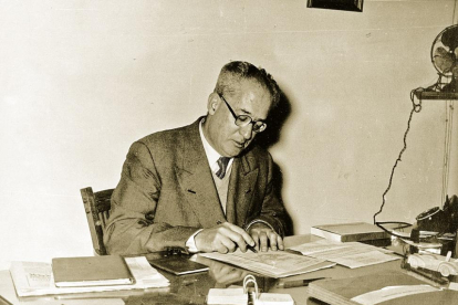 Manuel Jiménez-Alfaro, fundador de FASA en Valladolid.-EL MUNDO