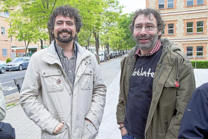 José Sarrión y Miguel Ángel Viñas, en una imagen de archivo.-ICAL