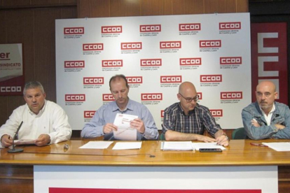 Imagen de la rueda de prensa de CCOO-EUROPA PRESS