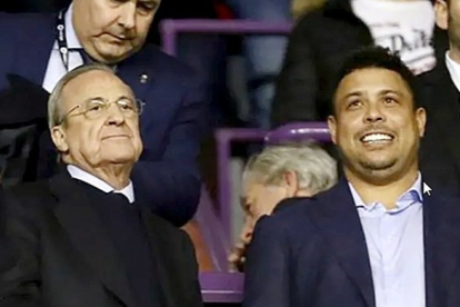 Florentino y Ronaldo.