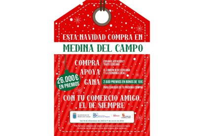 Cartel de la campaña de Navidad en Medina del Campo. -AYTO. MEDINA.