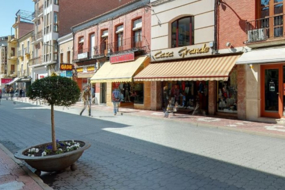 Imagen de comercios en Medina del Campo. -S.V.G.M.