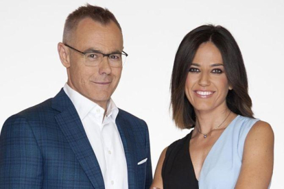 Jordi González y Nuria Marín, presentadores de Mad in Spain.-MEDIASET