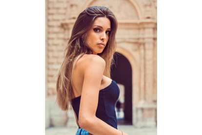 La vallisoletana Raquel Sánchez Blanco, aspirante a Miss World Spain. JEREMÍAS V. VELÁZQUEZ