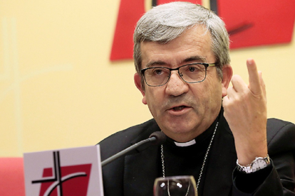 El secretario general de la Conferencia Episcopal Española, Luis Argüello. - E.M.
