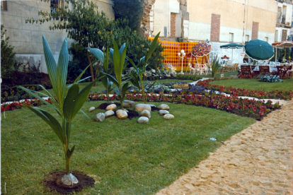 Exposición de flores y plantas 