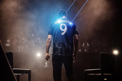 Ibrahimovic, que se incorporó al Galaxy el pasado marzo y debutó el 1 de abril del 2018.-GALAXY DE LOS ÁNGELES