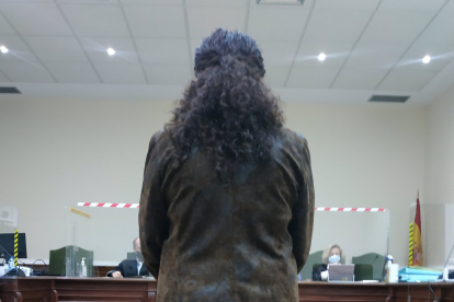 La exalcaldesa, en el juicio celebrado en la Audiencia de Valladolid. - EUROPA PRESS
