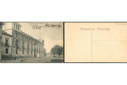 Postal de la Capitanía General de Valladolid en 1907
.-ARCHIVO MUNICIPAL VALLADOLID