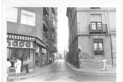 Vista de la calle Padilla en 1982
.-ARCHIVO MUNICIPAL VALLADOLID