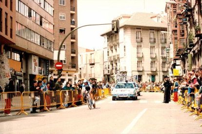 Etapa contrarreloj de la 49 edición de la Vuelta Ciclista a España en 1994
.-ARCHIVO MUNICIPAL VALLADOLID