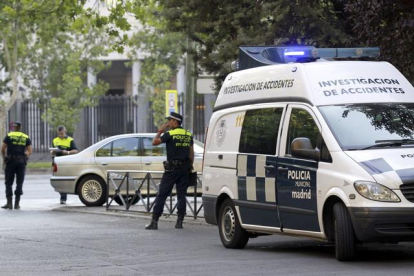 Agentes de la Policía Municipal de Madrid.-Chema Moya / EFE