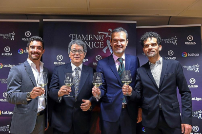 Javier Fernández, Masashi Mikuzami, Antonio Najarro y Santiago Moran.-E. M.