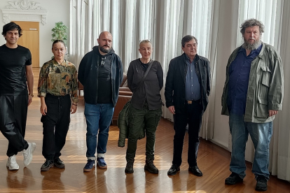 Matías Umpiérrez, Rocío Molina, Niño de Elche, Mercedes Peón, Chema Viteri y Pedro G. Romero, hoy.