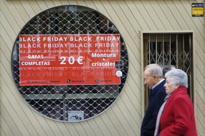 Valladolid se prepara para el Black Friday.- ICAL