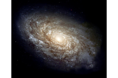 NGC 4414, una típica galaxia espiral en la constelación Coma Berenices. / E.M.