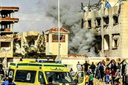 Ataque terrorista en Egipto.-Imagen obtenida del Twitter de @MDavisbot