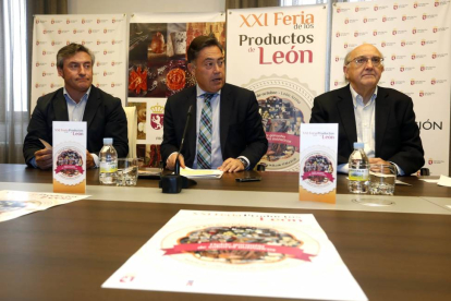 El presidente de la Diputación de León, Marcos Martínez, presenta la XXI edición de la Feria de los Productos de León-Ical