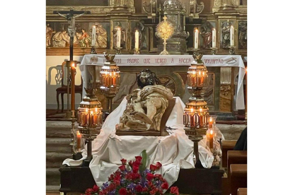 Santísimo Cristo Yacente . Diputación de Valladolid