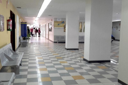Interior del hospital de Medina del Campo.