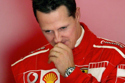 El heptacampeón alemán Michael Schumacher, en una imagen de octubre del 2006.-JOSE LUIS ROCA