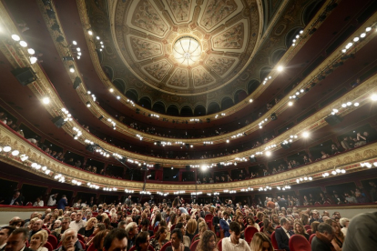 El Teatro Calderón durante la clausura de la Seminci. / PHOTOGENIC