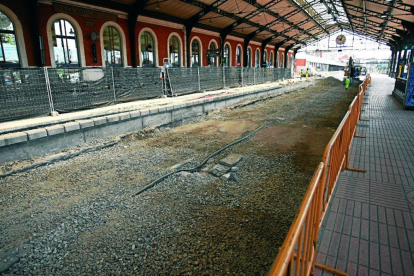 Arranque de las obras del AVE en la Estación Campo Grande. - PABLO REQUEJO