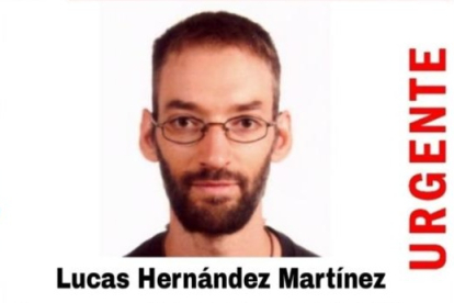 Lucas Hernández, de 45 años, desaparecido en Valladolid desde el 2 de noviembre.- ICAL