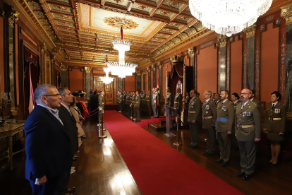 Celebración de San Fernando en el Palacio Real. E.M.