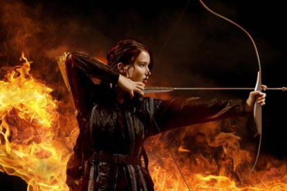 Jennifer Lawrence es la protagonista de 'Los juegos del hambre: en llamas'.-