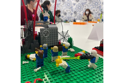 Imagen de archivo de un taller de Lego organizado por Vallatarde y Vallanoche.- E.M.