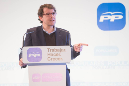 Fernando Martínez-Maillo en unacto del Partido Popular-Ical